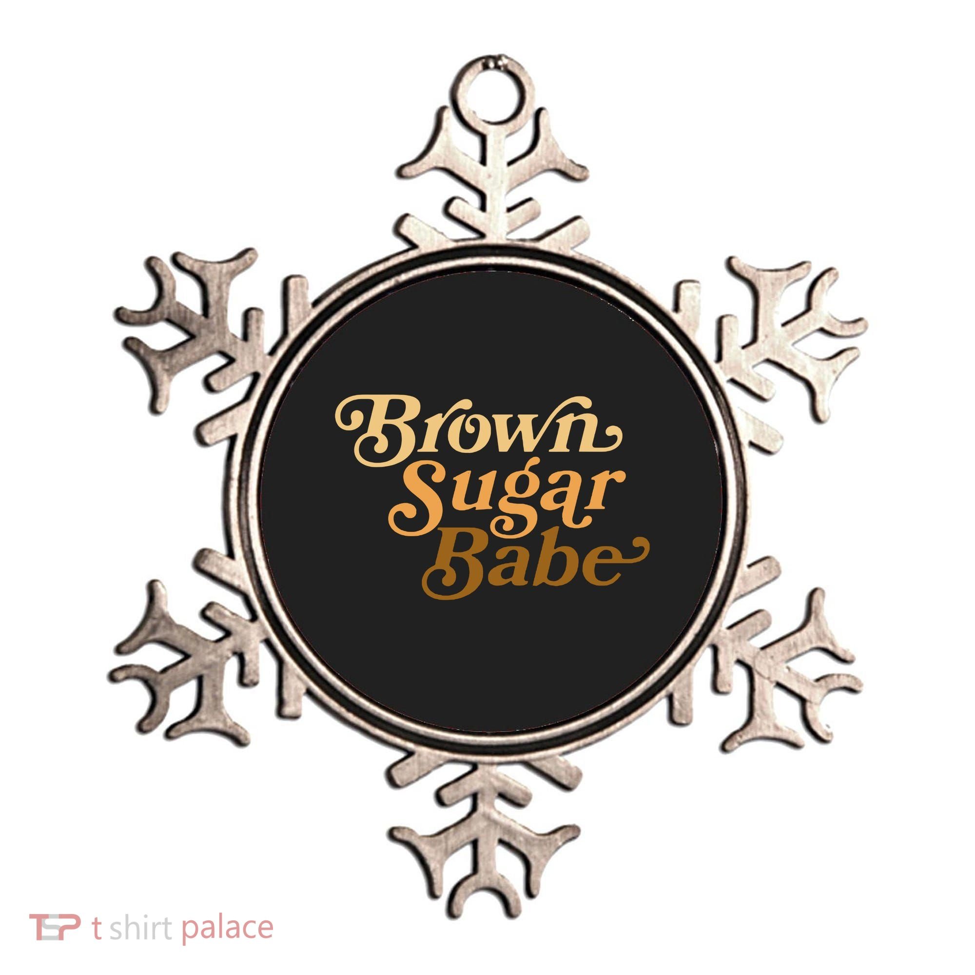 Brown Sugar Babe Melanin Ornament