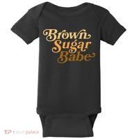 Brown Sugar Babe Melanin Baby Bodysuit thumb 0