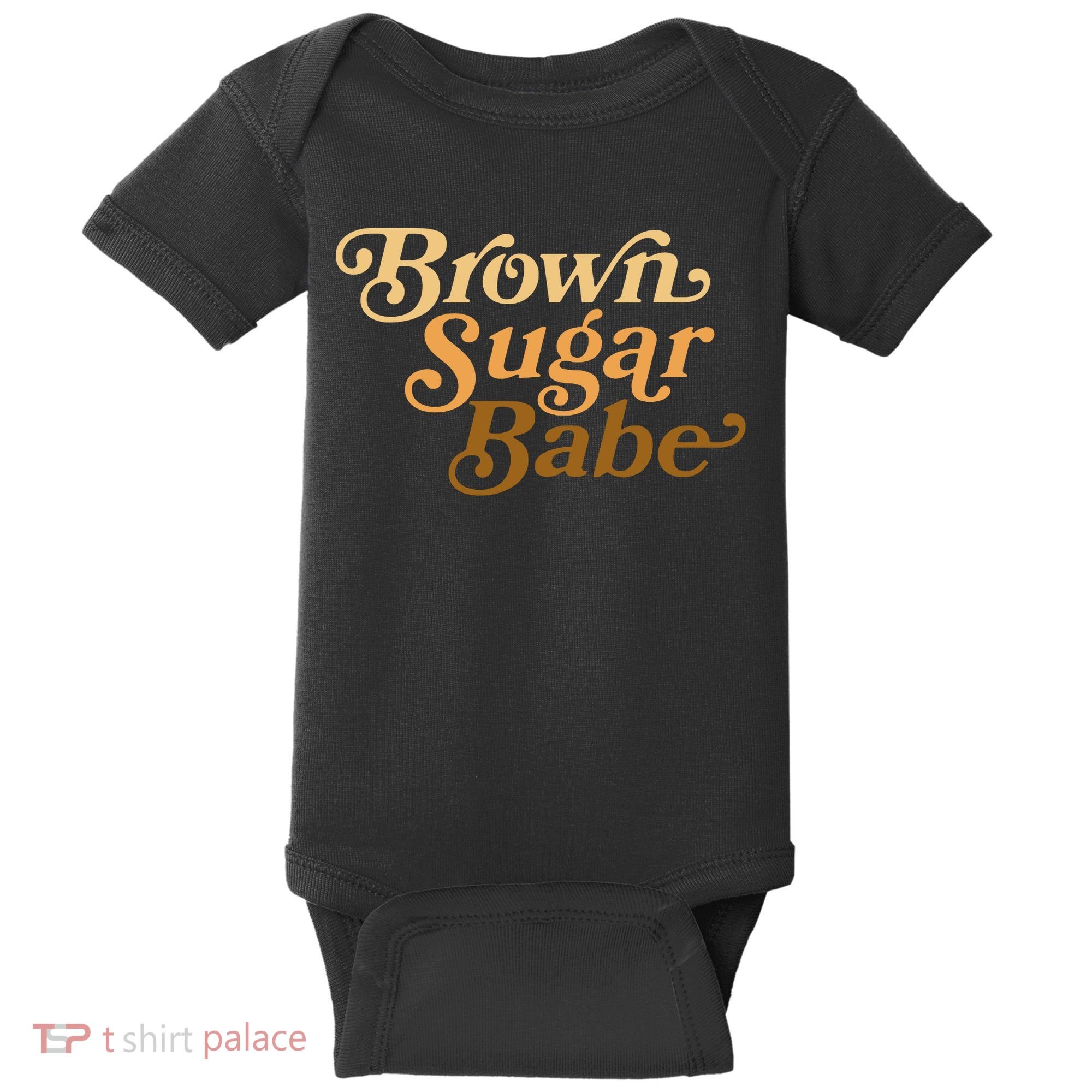 Brown Sugar Babe Melanin Baby Bodysuit