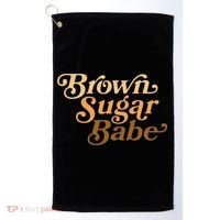 Brown Sugar Babe Melanin Golf Towel thumb 0