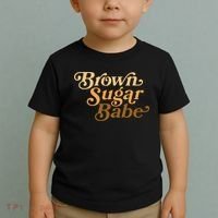Brown Sugar Babe Melanin Toddler T-Shirt thumb 2