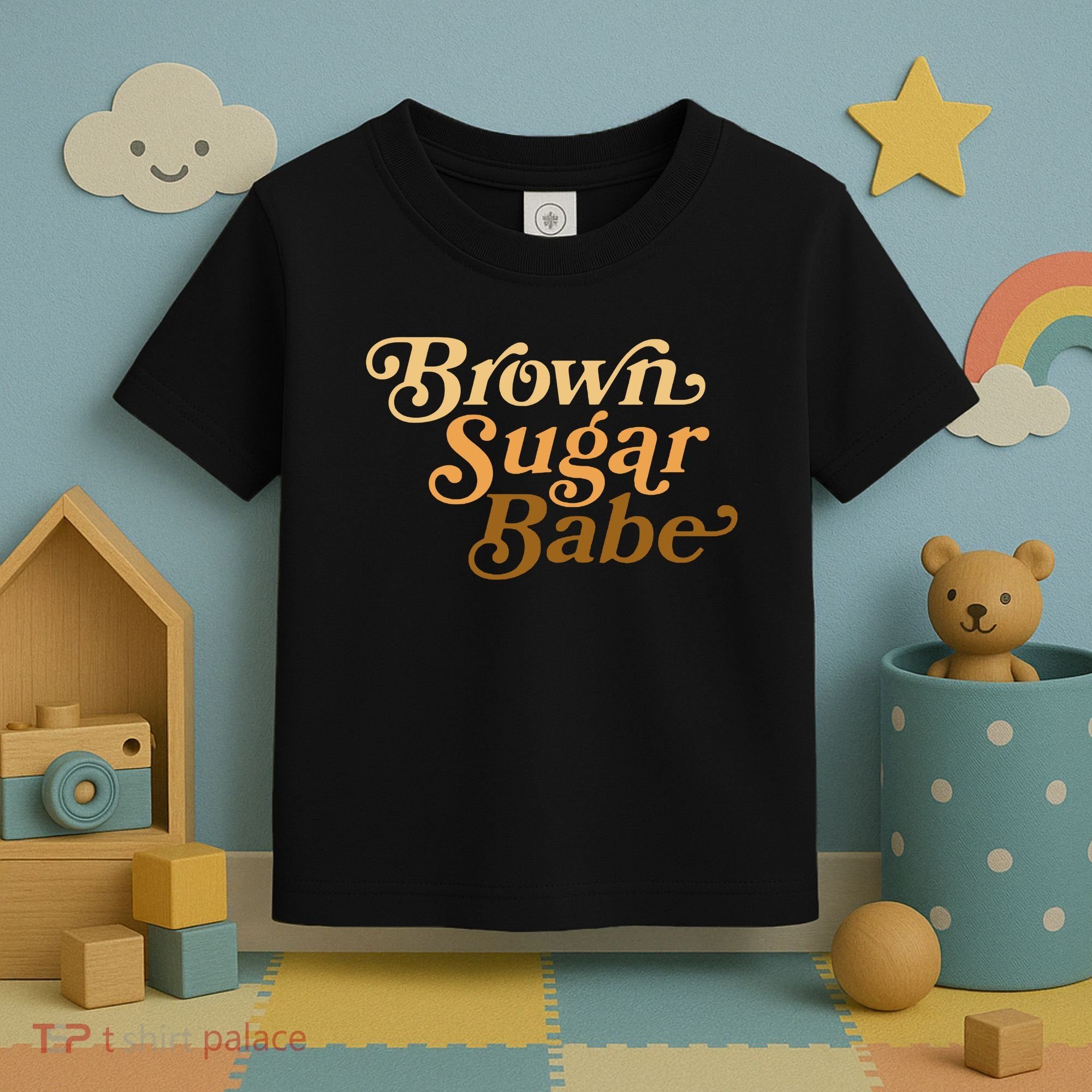 Brown Sugar Babe Melanin Toddler T-Shirt