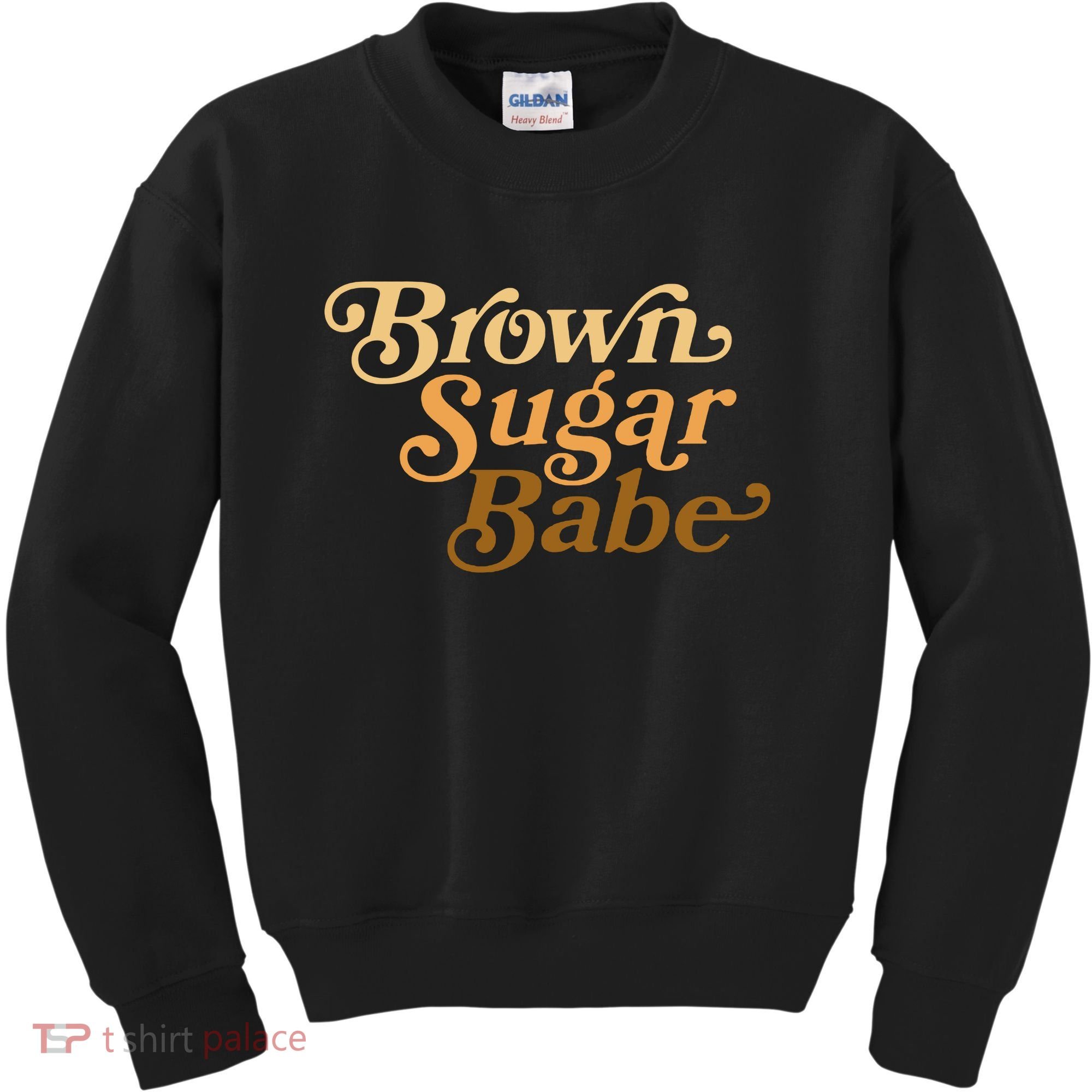 Brown Sugar Babe Melanin Kids Sweatshirt