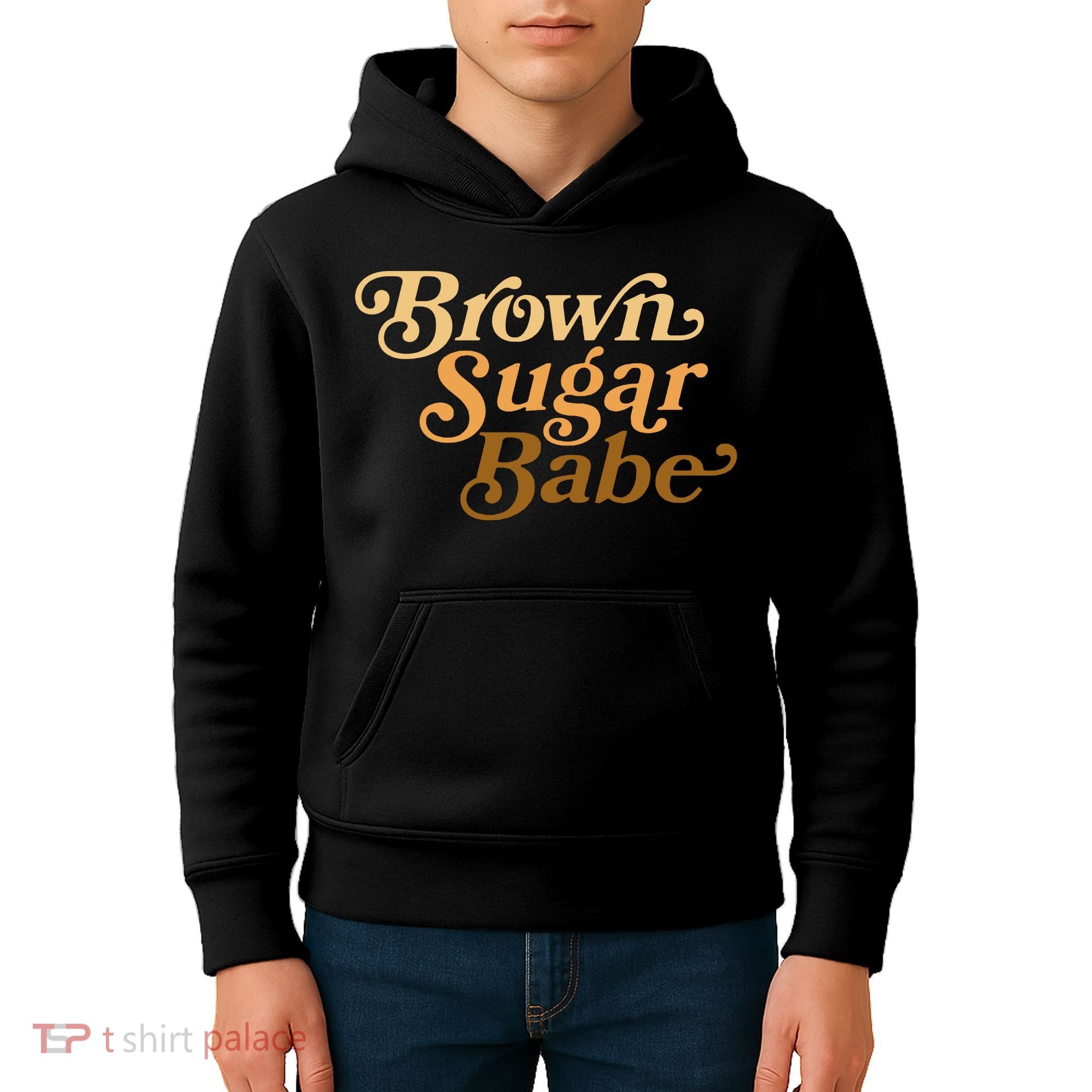 Brown Sugar Babe Melanin Kids Hoodie