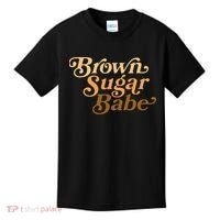 Brown Sugar Babe Melanin Kids T-Shirt thumb 0