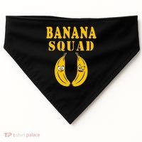 Banana Squad Bananas Cool Gift USA-Made Doggie Bandana thumb 0