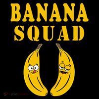 Banana Squad Bananas Cool Gift USA-Made Doggie Bandana thumb 2