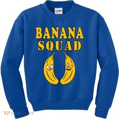Banana Squad Bananas Cool Gift Kids Sweatshirt