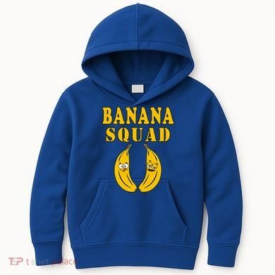 Banana Squad Bananas Cool Gift Kids Hoodie
