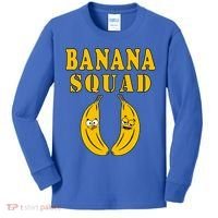 Banana Squad Bananas Cool Gift Kids Long Sleeve Shirt thumb 0