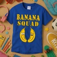 Banana Squad Bananas Cool Gift Kids T-Shirt thumb 3