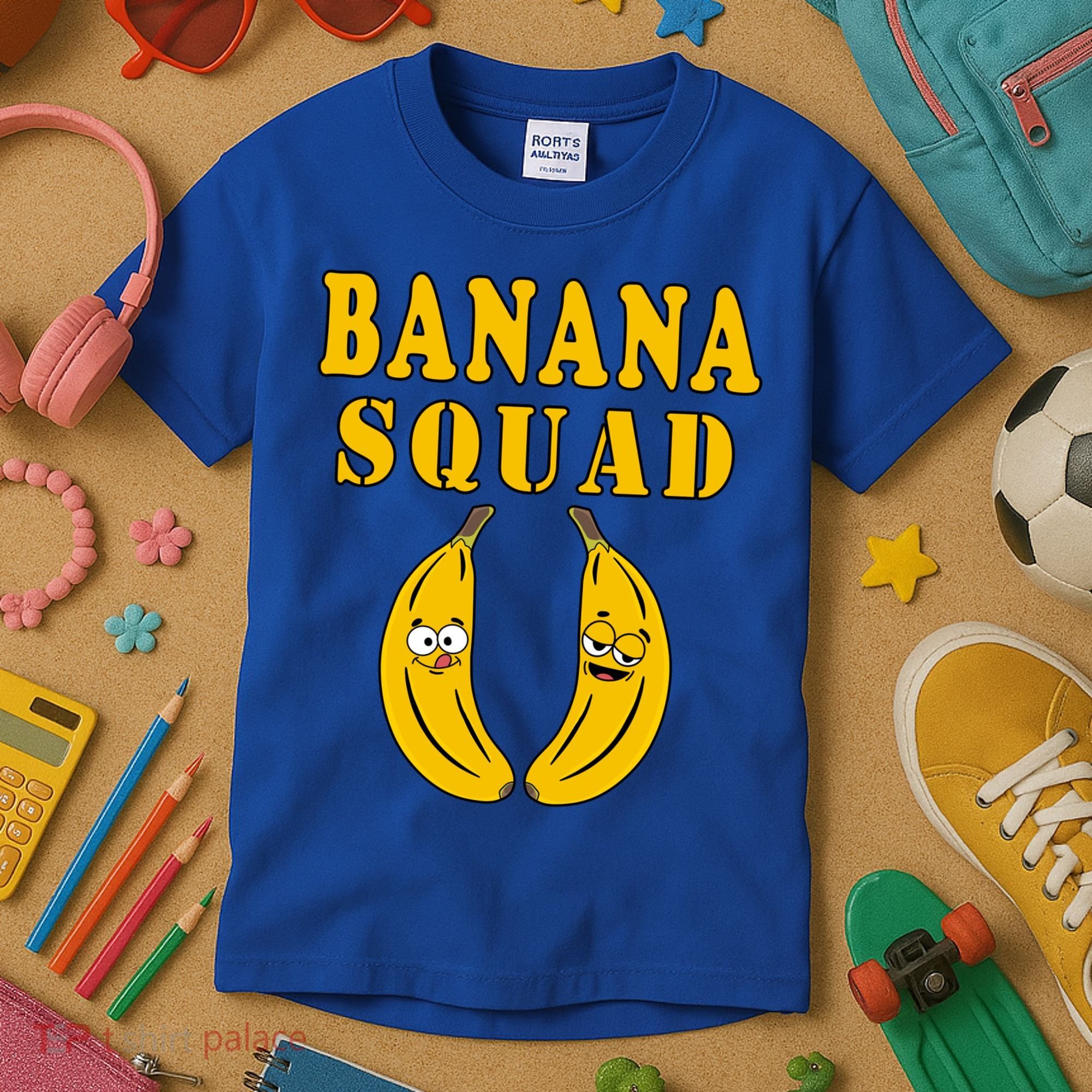 Banana Squad Bananas Cool Gift Kids T-Shirt