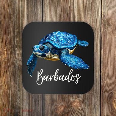 Barbados Souvenir  Barbados Coaster