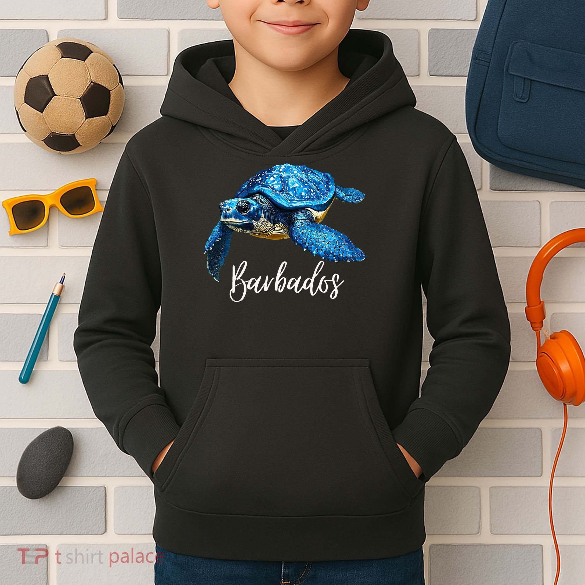 Barbados Souvenir  Barbados Kids Hoodie