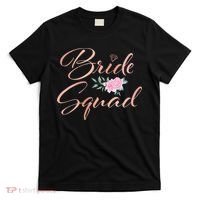 Bride Squad Bachelorette Party Bridal Shower Bridesmaid T-Shirt thumb 0
