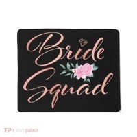 Bride Squad Bachelorette Party Bridal Shower Bridesmaid Mousepad thumb 0