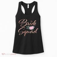 Bride Squad Bachelorette Party Bridal Shower Bridesmaid Women's Tank Top thumb 0