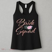 Bride Squad Bachelorette Party Bridal Shower Bridesmaid Women's Tank Top thumb 3