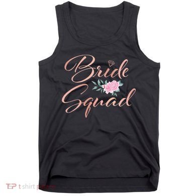Bride Squad Bachelorette Party Bridal Shower Bridesmaid Tank Top