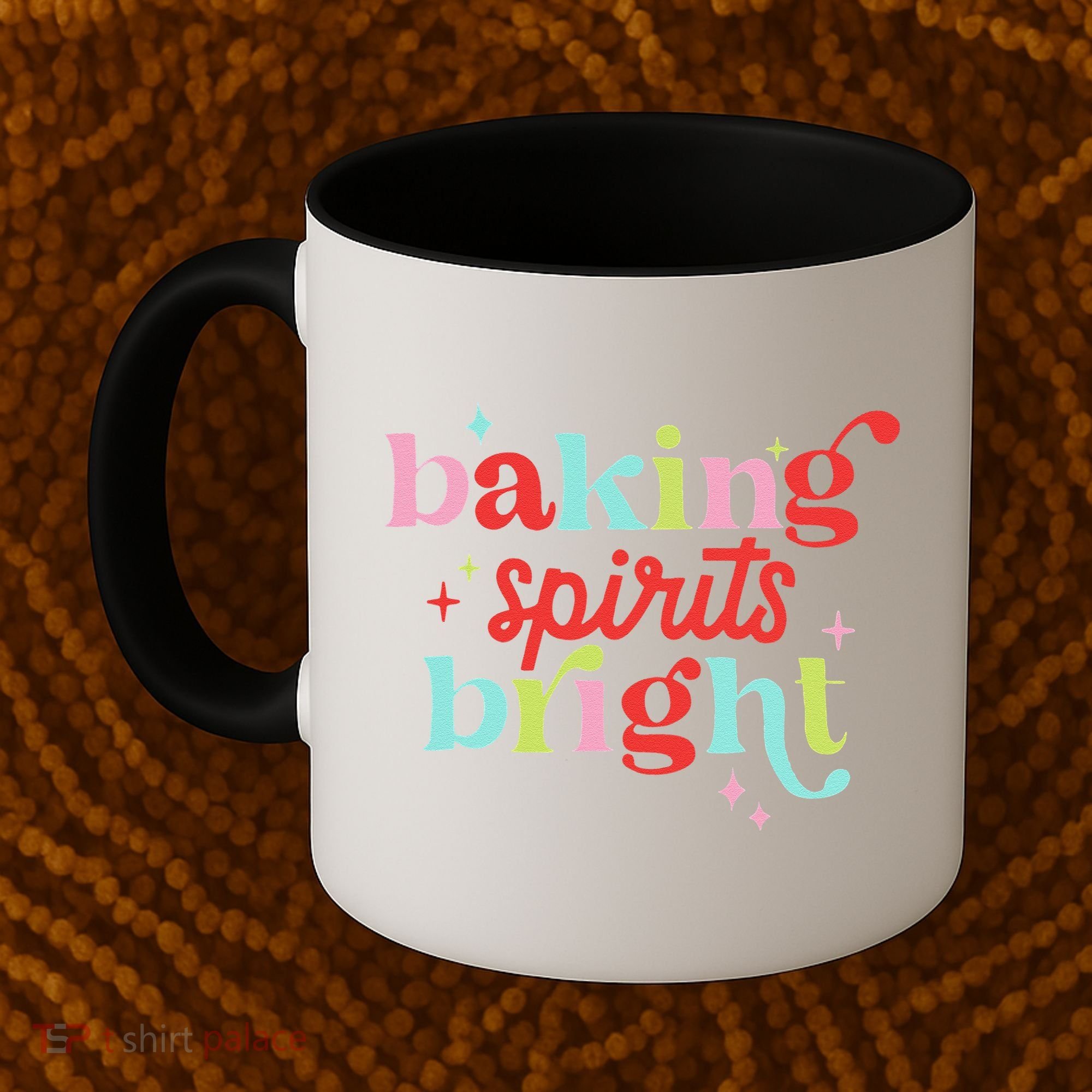 Baking Spirits Bright Christmas Cookie Funny Lovers Coffee Mug