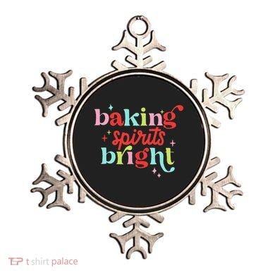Baking Spirits Bright Christmas Cookie Funny Lovers Ornament