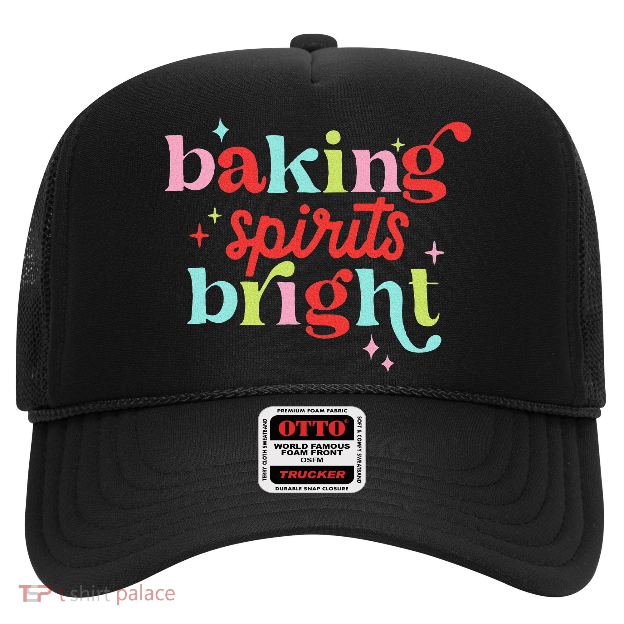 Baking Spirits Bright Christmas Cookie Funny Lovers Hat