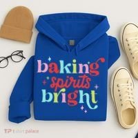 Baking Spirits Bright Christmas Cookie Funny Lovers Hoodie thumb 4