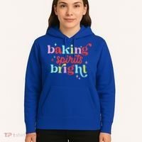 Baking Spirits Bright Christmas Cookie Funny Lovers Hoodie thumb 5