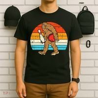 Bigfoot Sasquatch Bowling Retro Bowler Team T-Shirt thumb 6