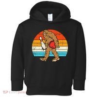 Bigfoot Sasquatch Bowling Retro Bowler Team Toddler Hoodie thumb 0