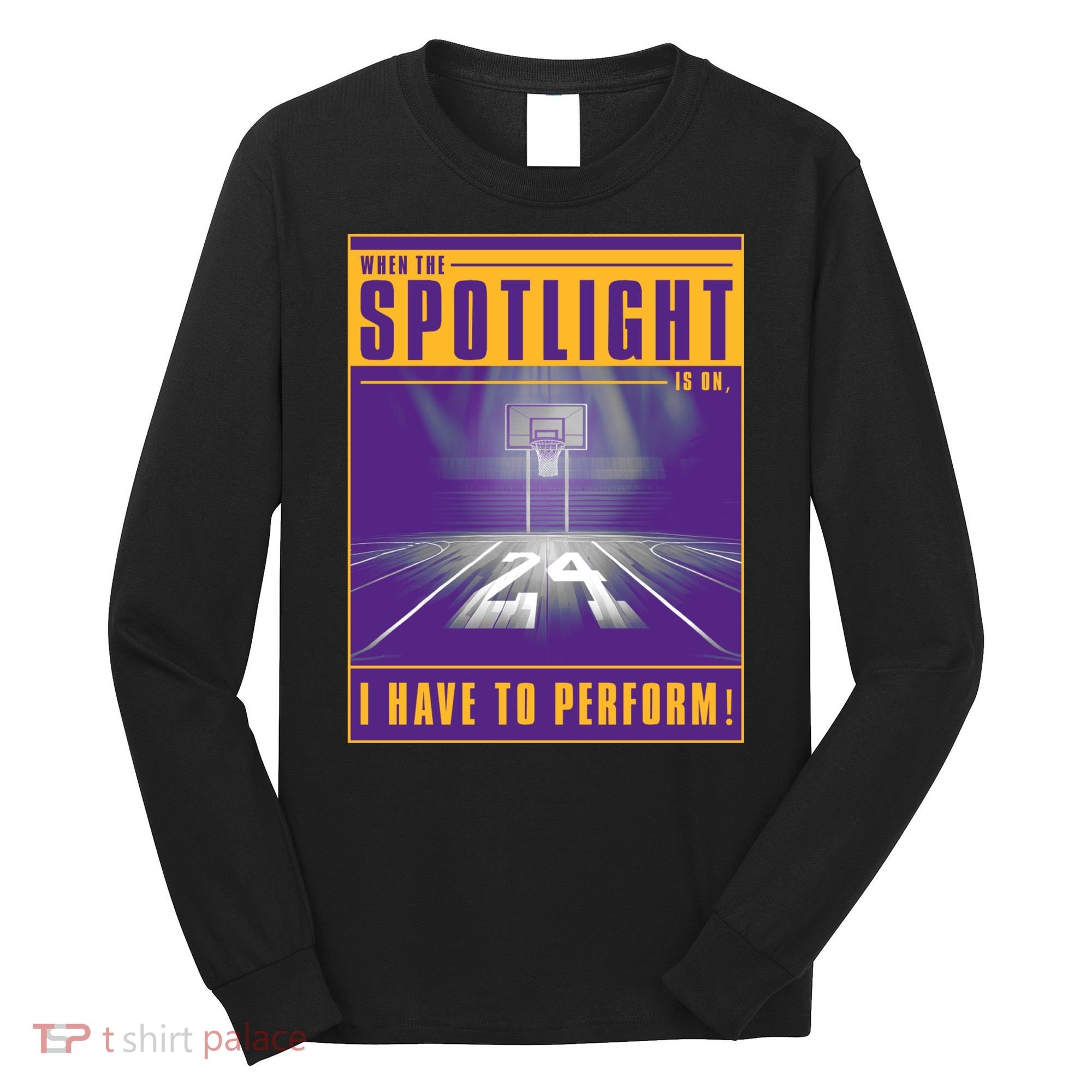 Basketball Spotlight Long Sleeve Shirt