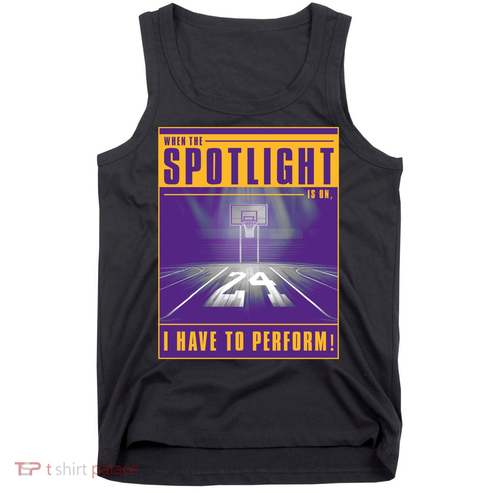 Basketball Spotlight Tank Top