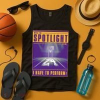 Basketball Spotlight Tank Top thumb 4