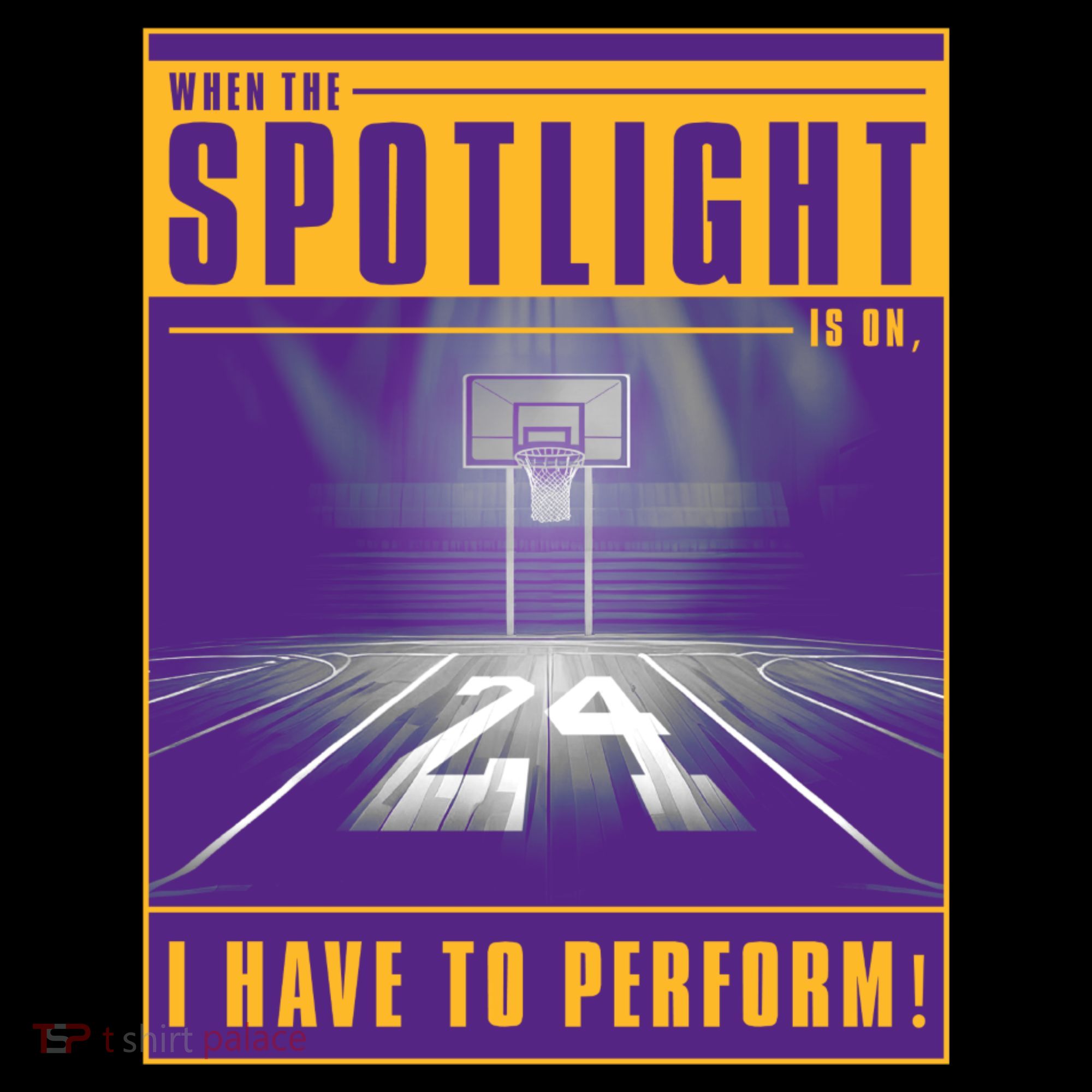 Basketball Spotlight Tank Top