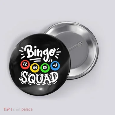 Bingo Squad Button