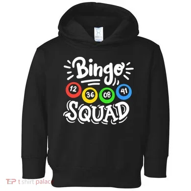 Bingo Squad Toddler Hoodie