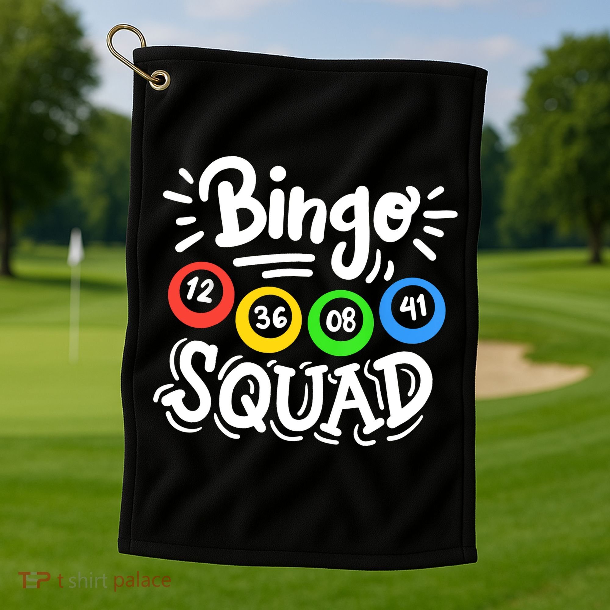 Bingo Squad Golf Towel