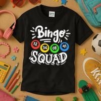 Bingo Squad Kids T-Shirt thumb 3