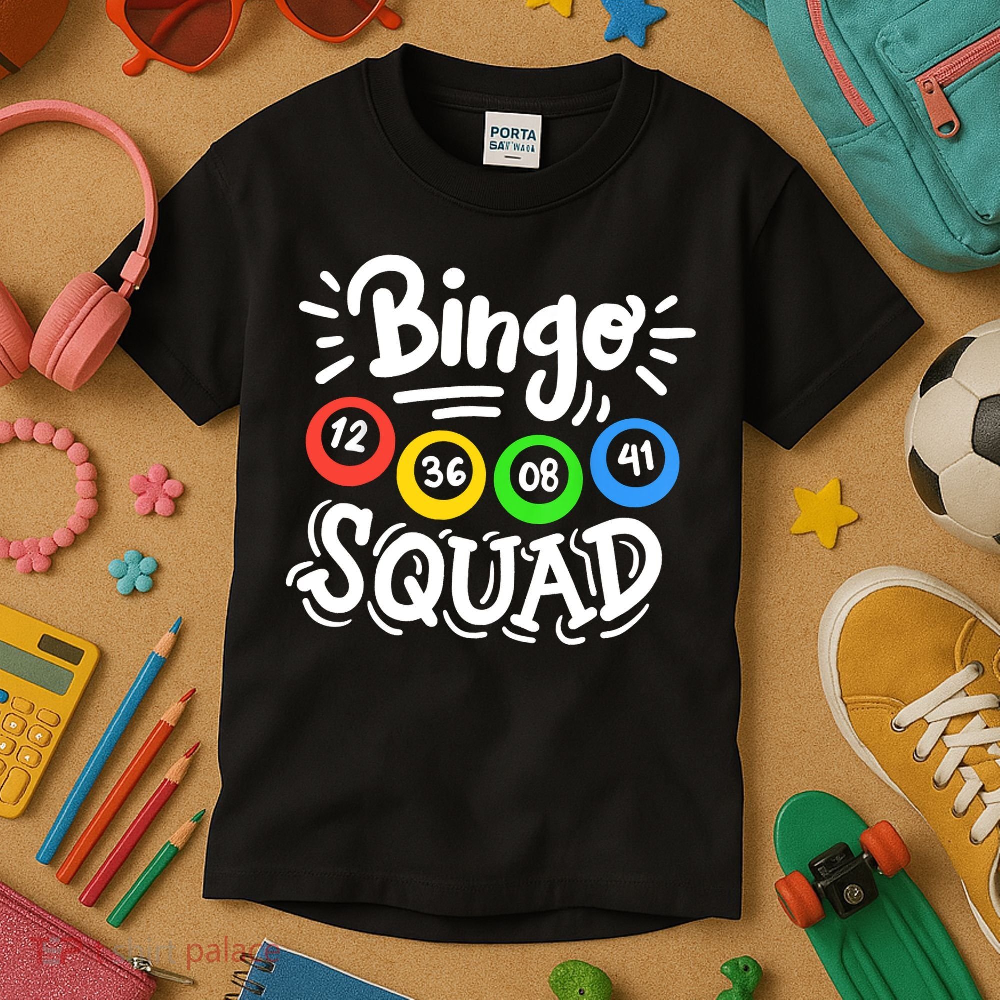 Bingo Squad Kids T-Shirt
