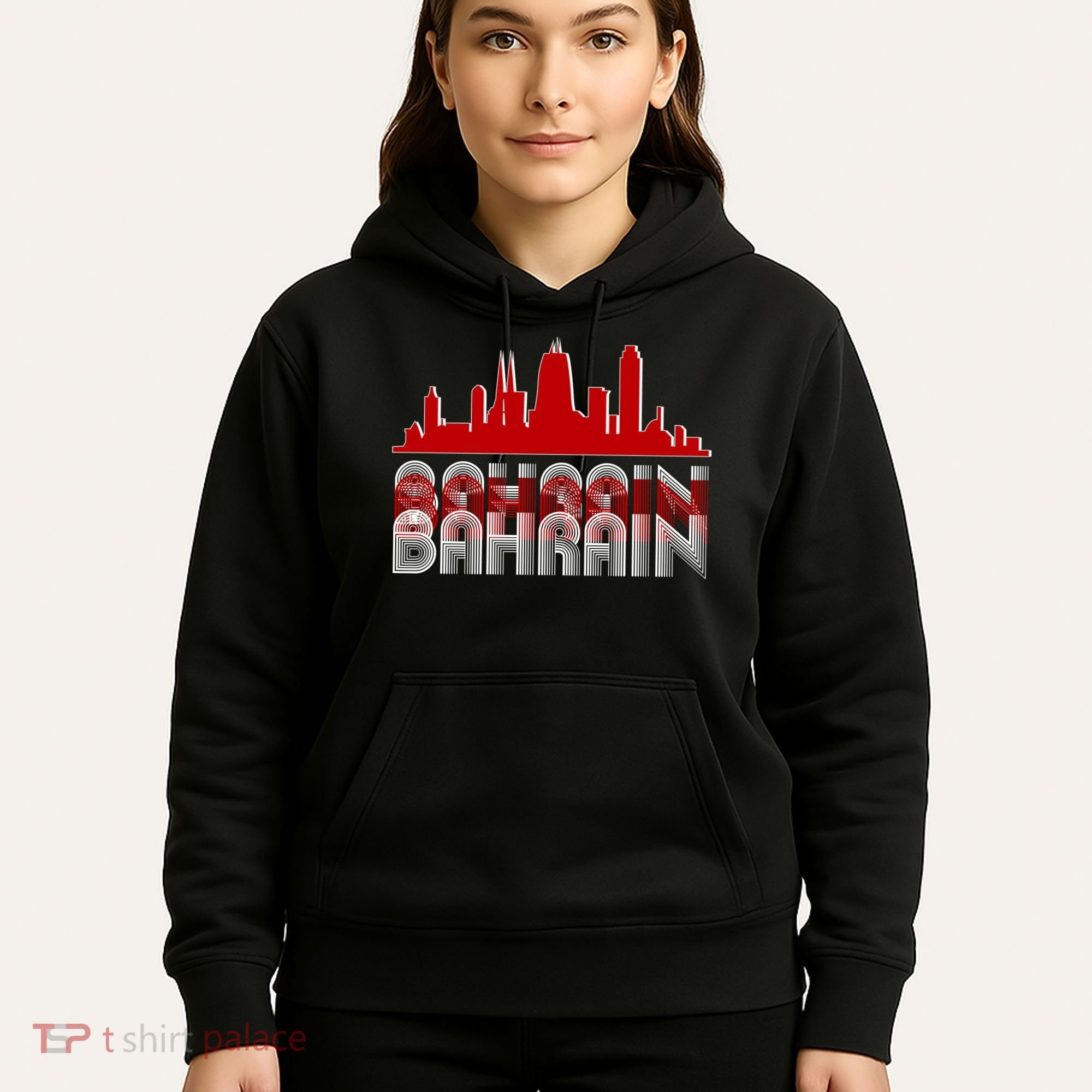 Bahrain Skyline Hoodie