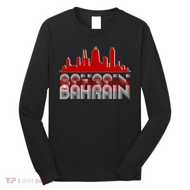 Bahrain Skyline Long Sleeve Shirt