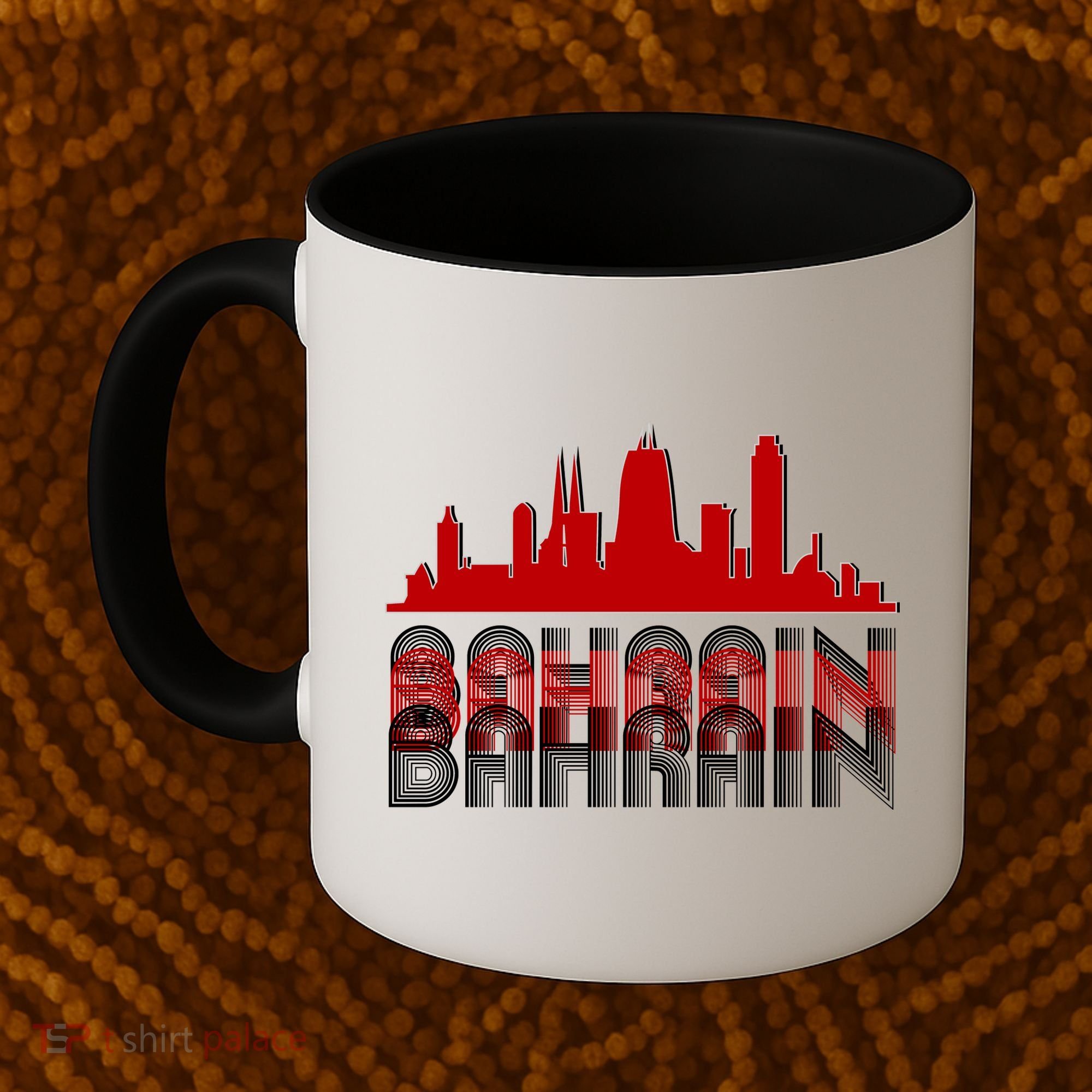 Bahrain Skyline Coffee Mug