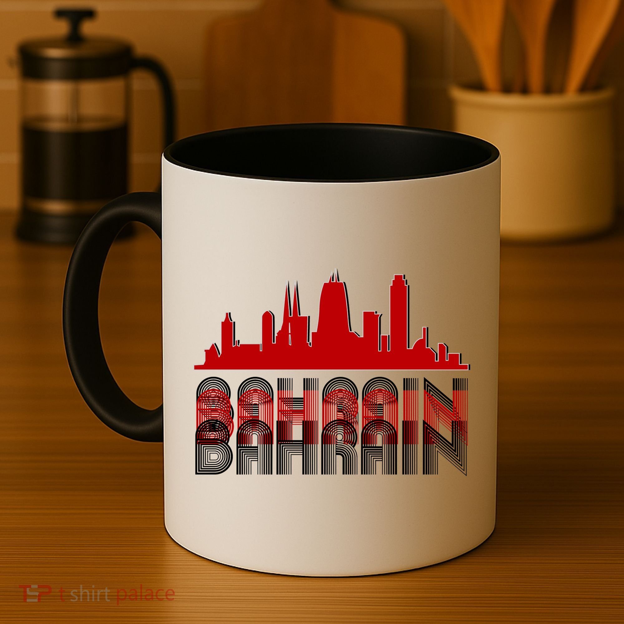 Bahrain Skyline Coffee Mug