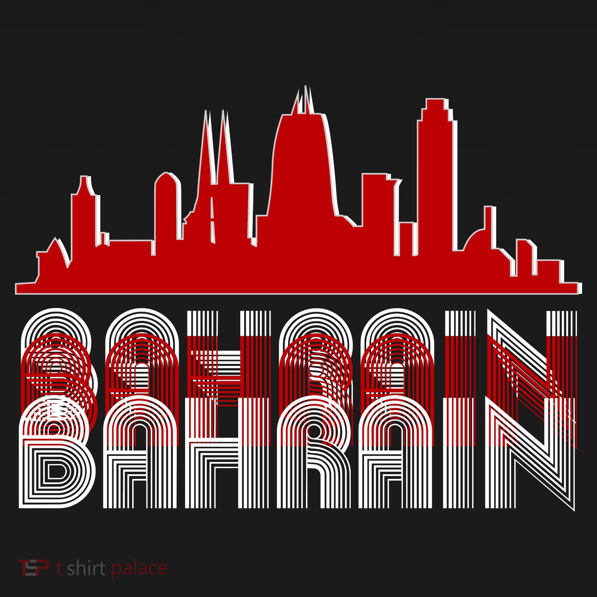 Bahrain Skyline Mousepad