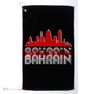 Bahrain Skyline Golf Towel