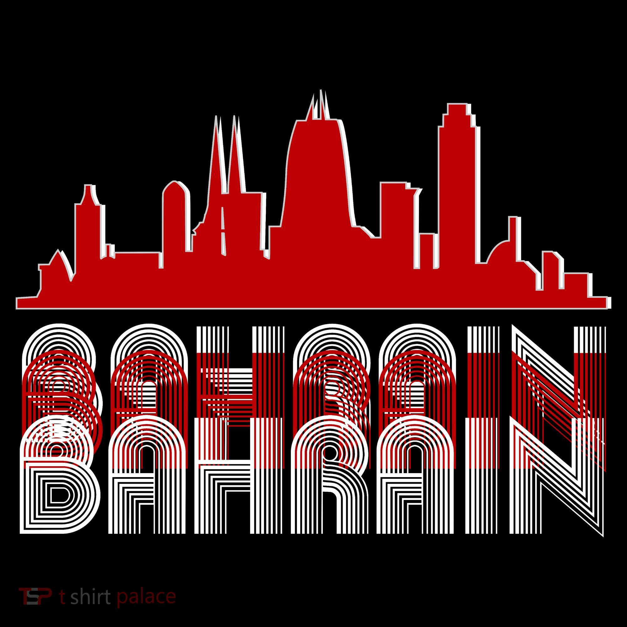 Bahrain Skyline Women's Long Sleeve Shirt