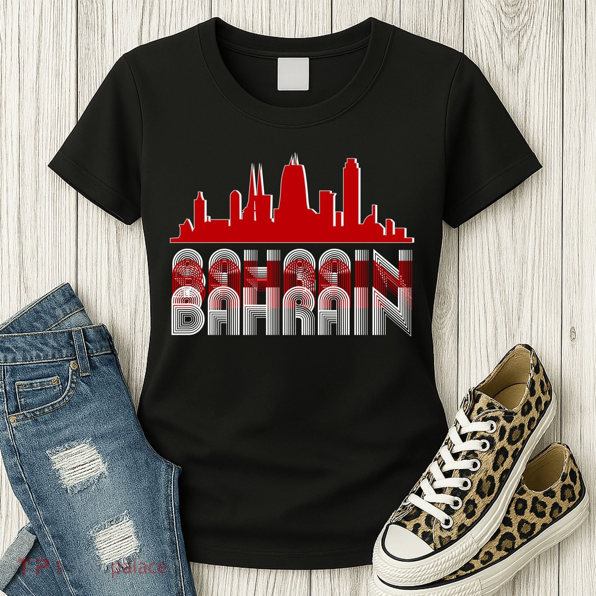 Bahrain Skyline Women's T-Shirt