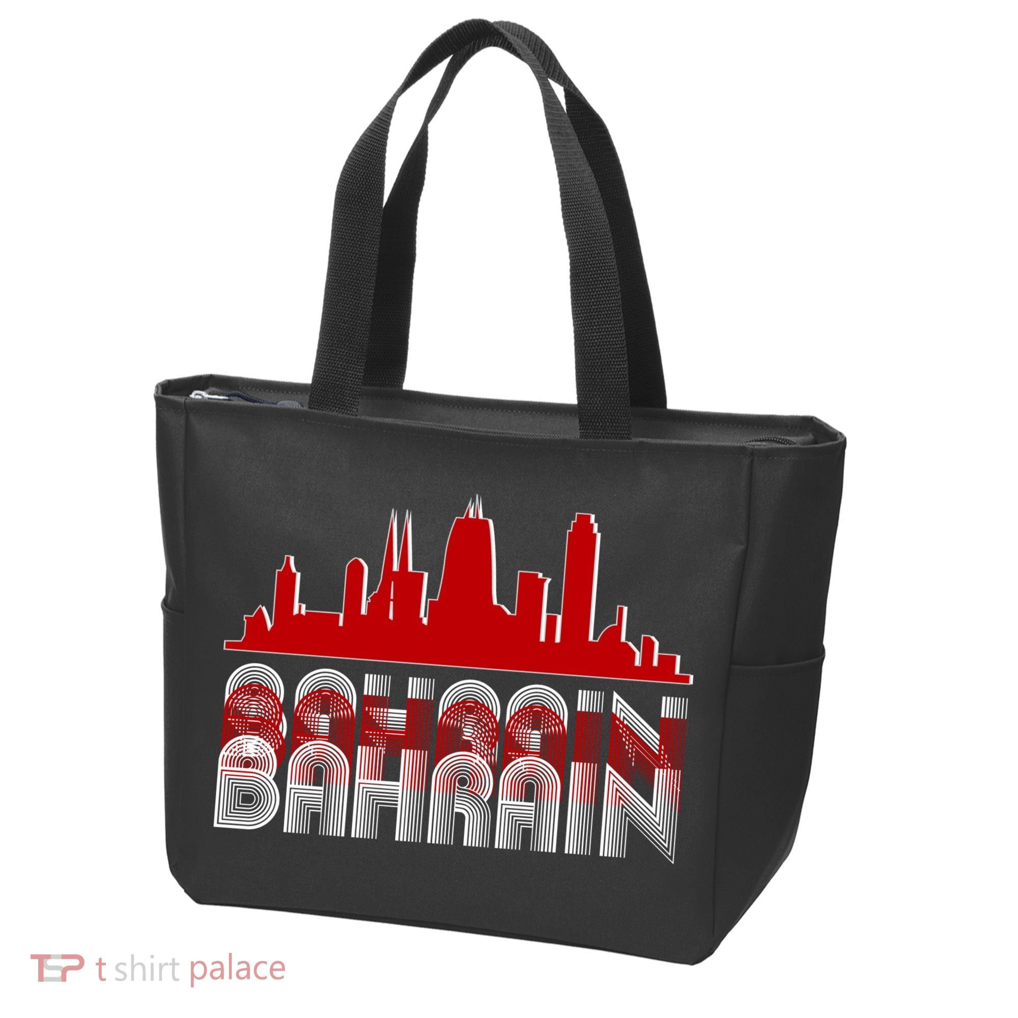 Bahrain Skyline Tote Bag