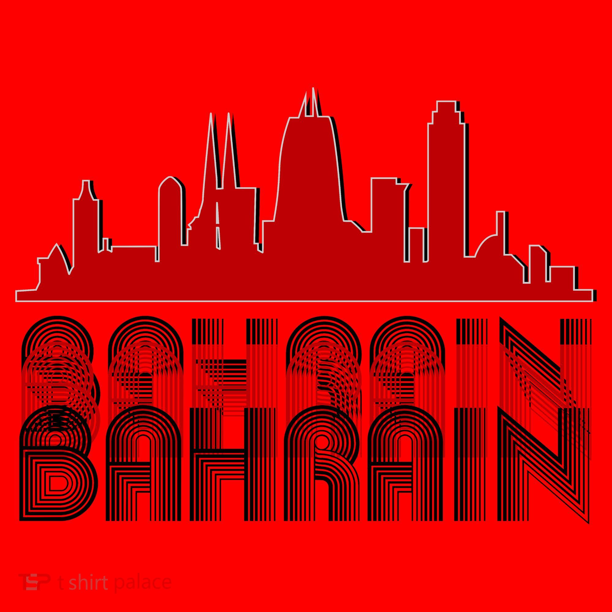 Bahrain Skyline Santa Hat