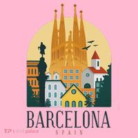 Barcelona Spain Cathedral Spanish City Souvenir Coaster thumb 2